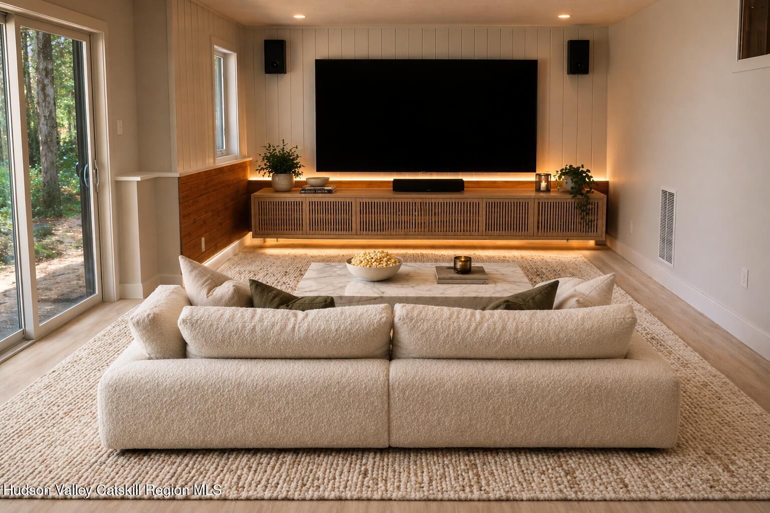 30 Dymond Road Kerhonkson, NY 12446 - Photo 41 of 52 Lower level media area (rendered)