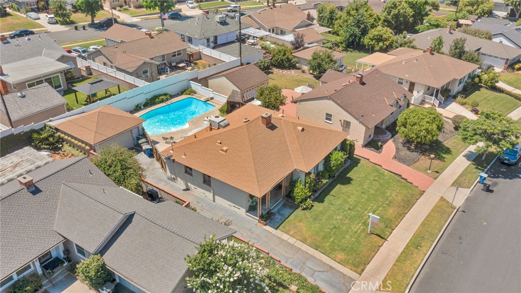 630 Uclan Drive Burbank, CA 91504 - Photo 9 of 41 an aerial view of residential houses with outdoor space