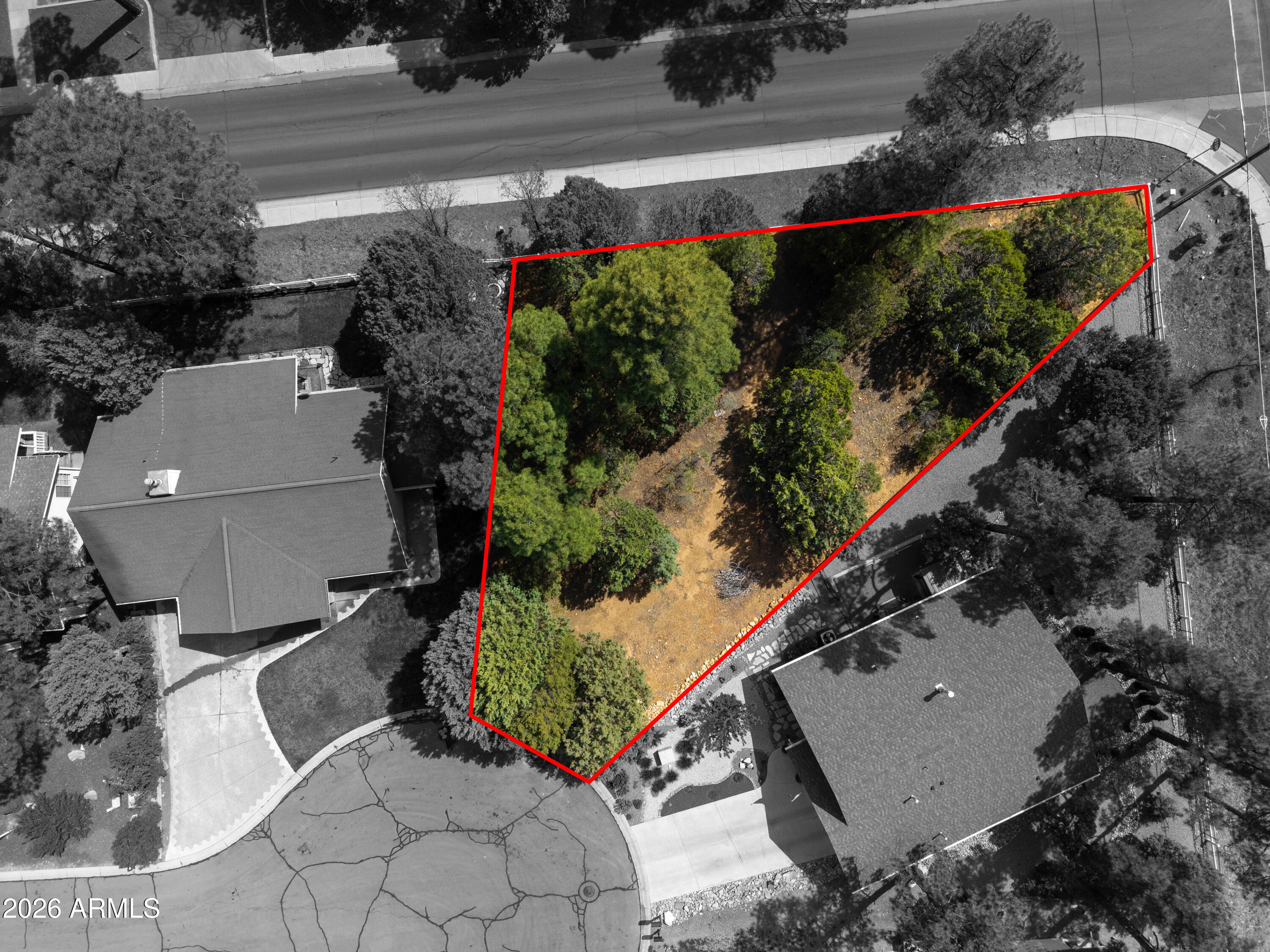 1541 West Huning, Unit 4 Show Low, AZ 85901 - Photo 2 of 7 an aerial view of a house