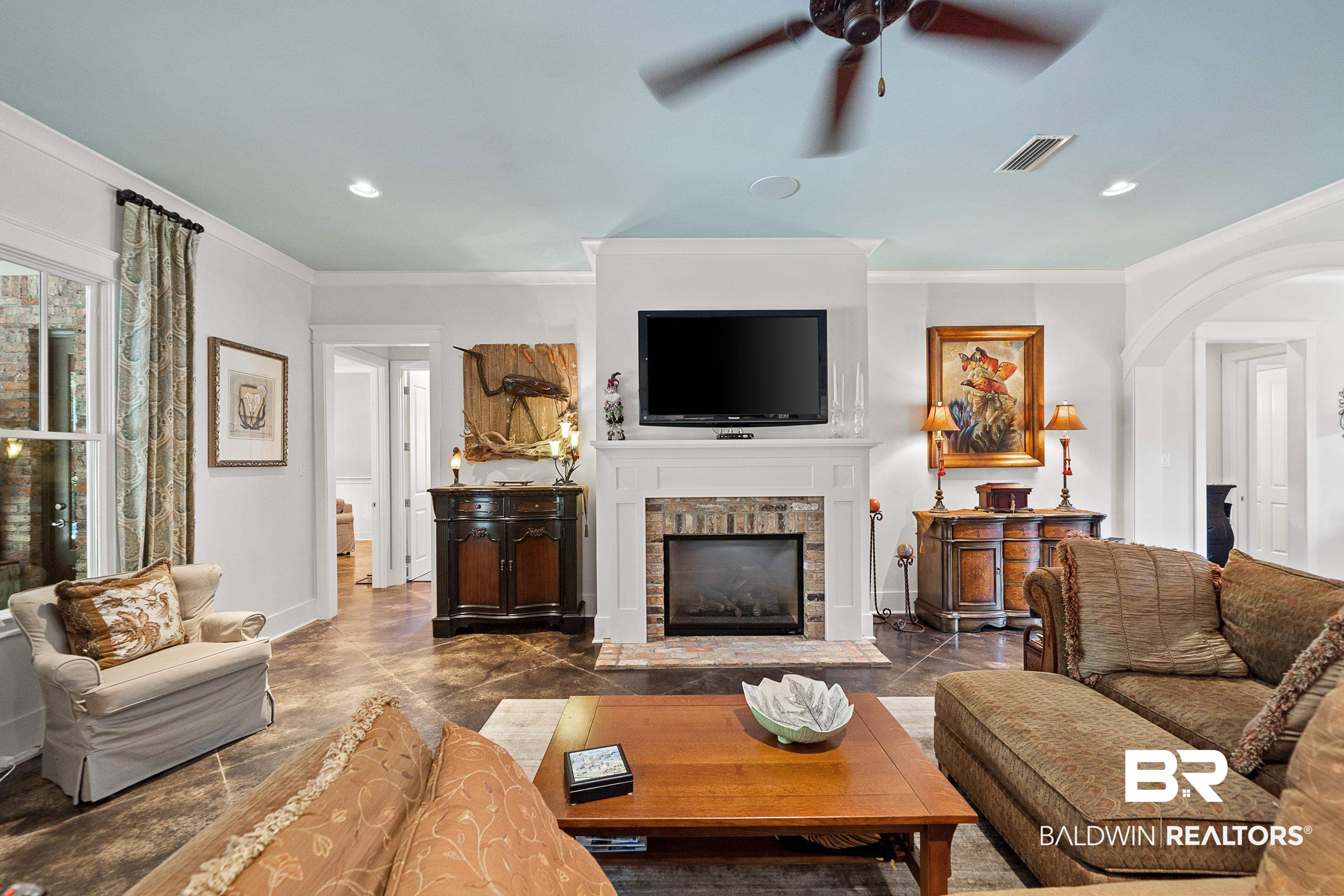 585 Falling Water Boulevard Fairhope, AL 36532 - Photo 10 of 67 Gas Log Fireplace