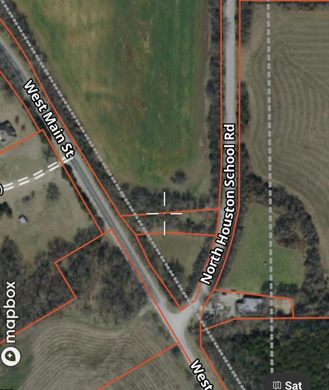 an aerial view of a residential houses