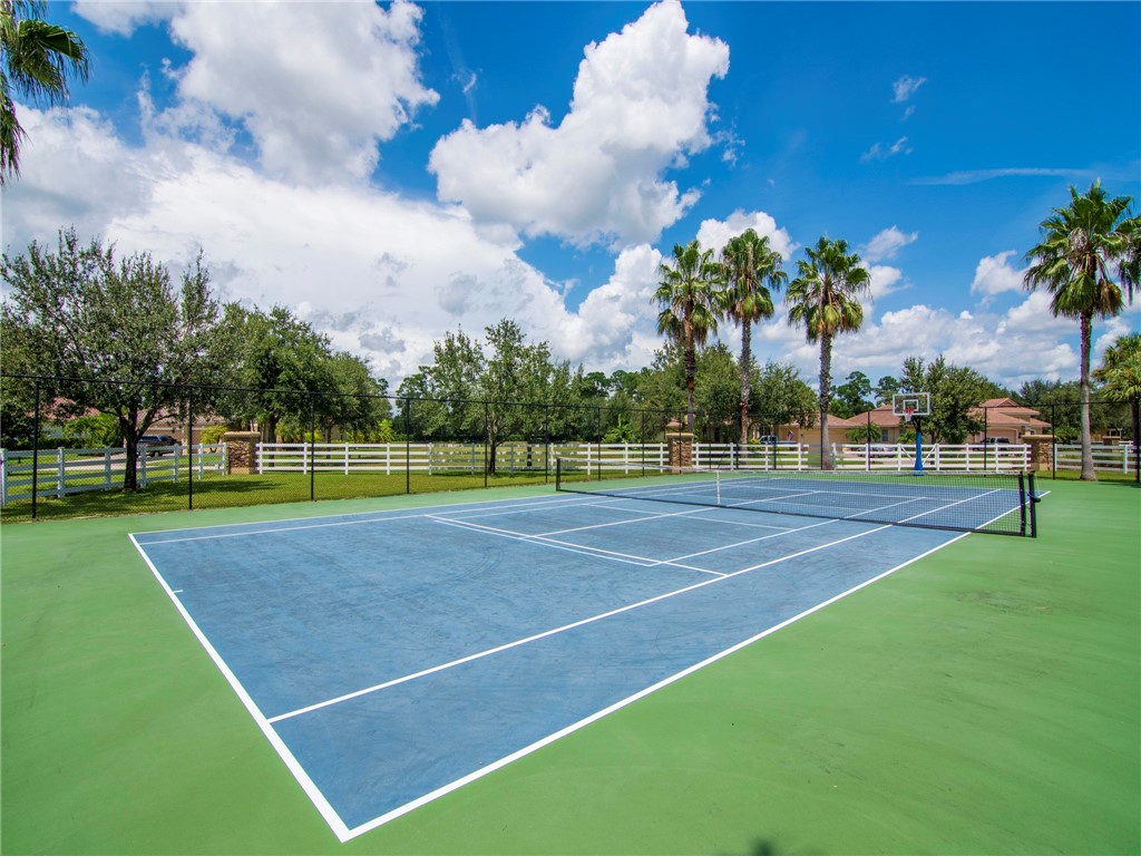 8260 Halbert Lane Vero Beach, FL 32968 - Photo 34 of 36 a view of a tennis court