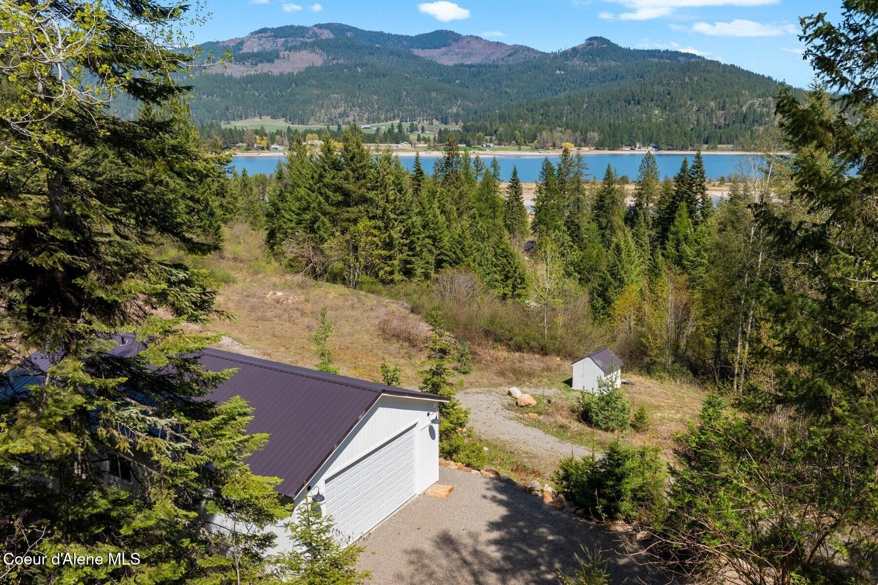 247 Living Waters Way Priest River, ID 83856 - Photo 3 of 29 Aerial View above the house