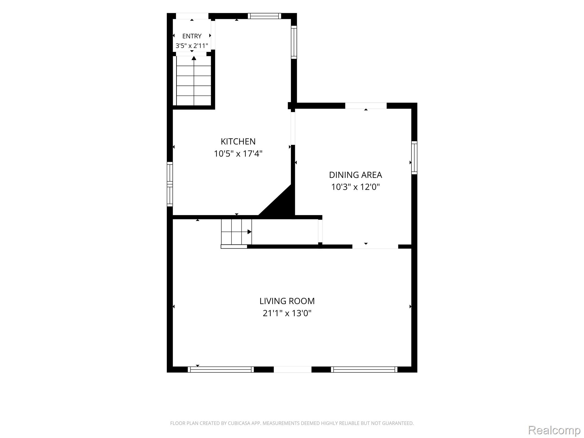 1383 Princeton Road Berkley, MI 48072 - Photo 27 of 28 Floor plan