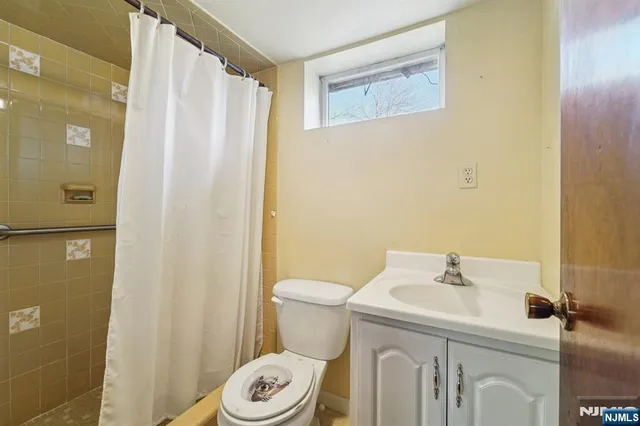 a bathroom with a sink and a toilet