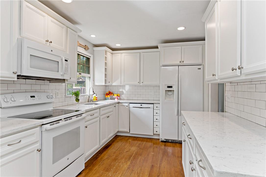Kitchen view from dining area