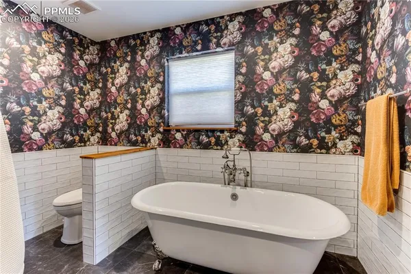 a bathroom with a sink and a toilet
