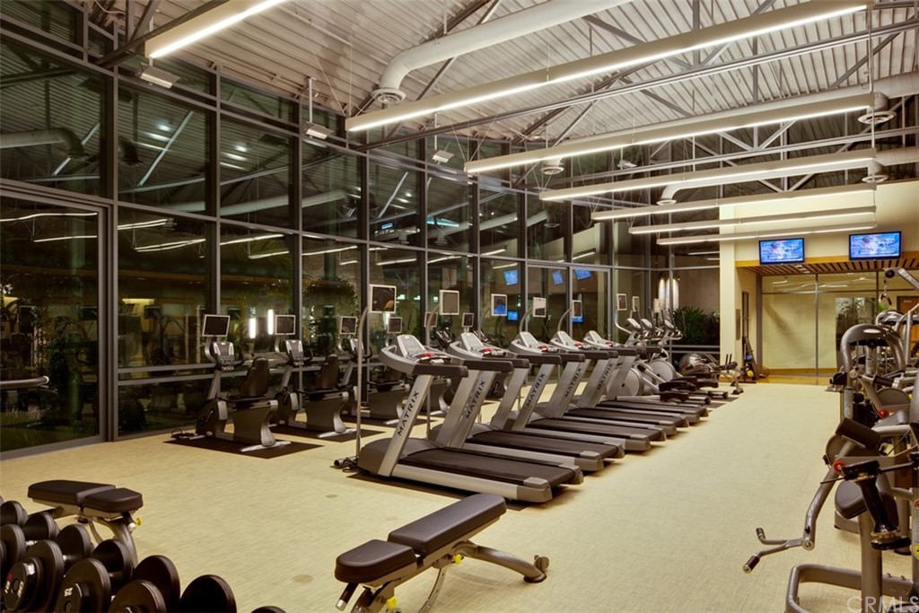 53 Waldorf Irvine, CA 92612 - Photo 19 of 28 a view of a room with gym equipment