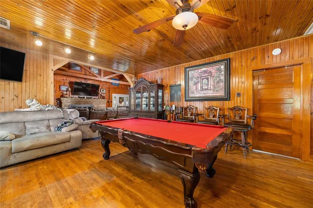 a outdoor space with patio furniture