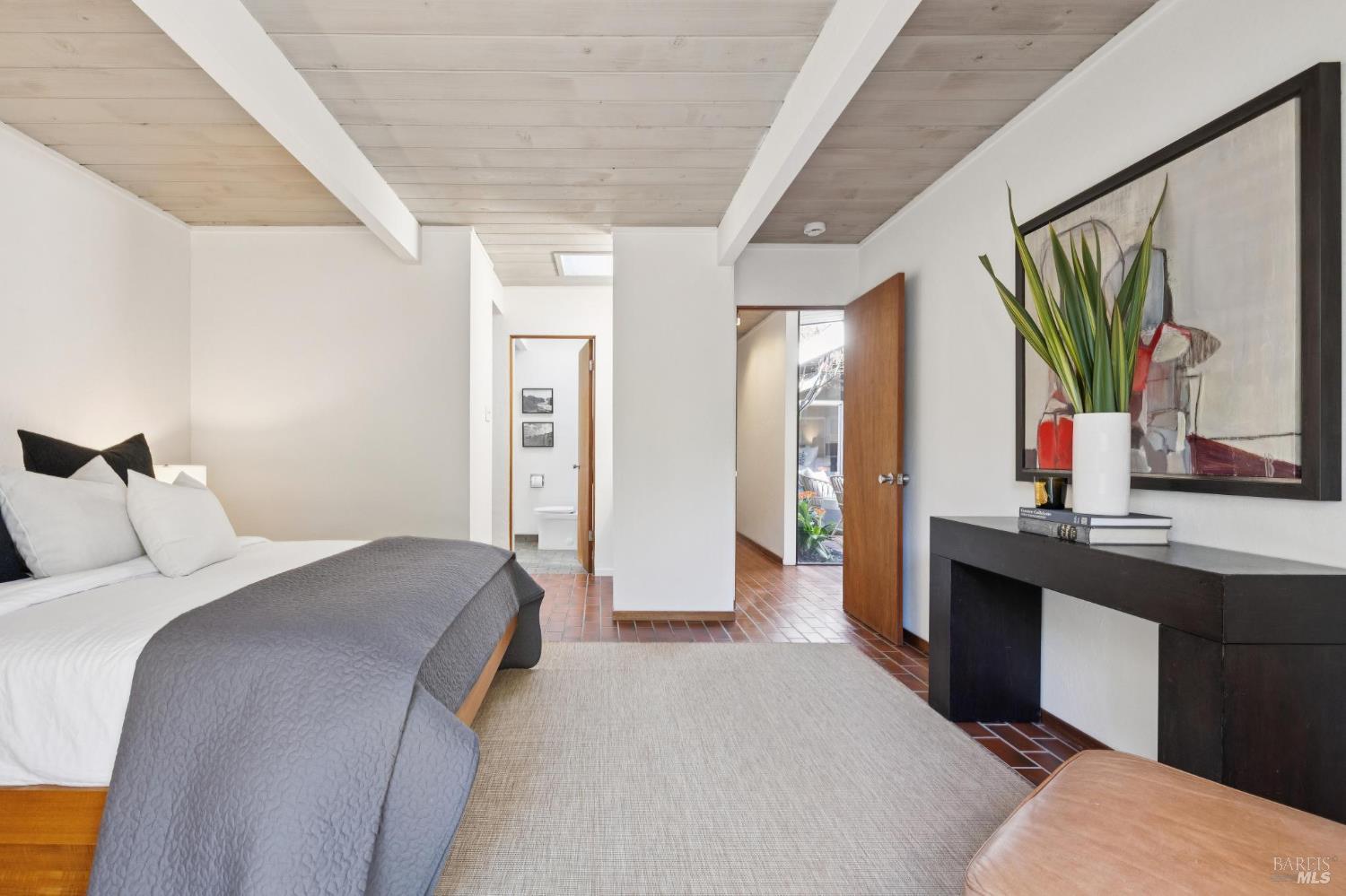 1200 Idylberry Road San Rafael, CA 94903 - Photo 36 of 58 a bedroom with a bed and a large window