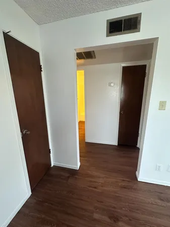 a view of an entryway door