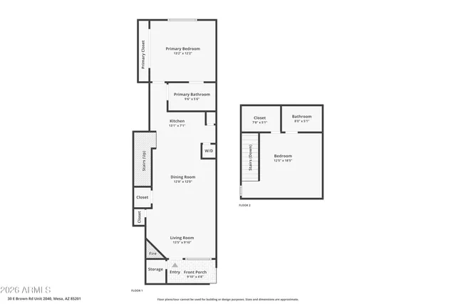 $269,000 | 30 East Brown Road, Unit 2040, Mesa, AZ 85201