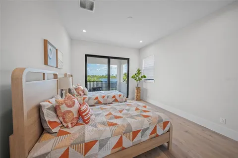 a view of a patio with a table chairs and a patio