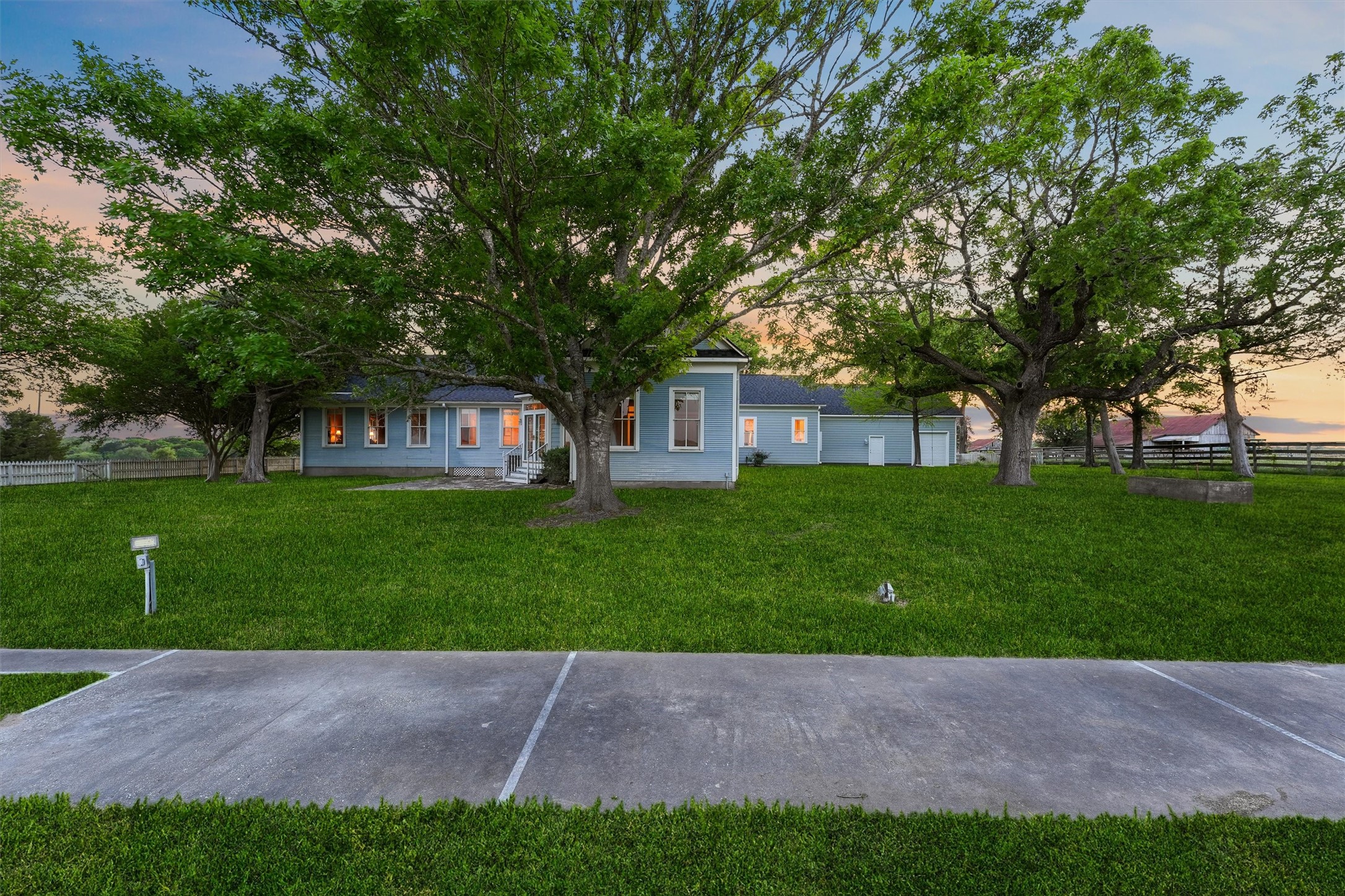 9058 Sam Houston Road Brenham, TX 77833 - Photo 27 of 49 a view of house with backyard