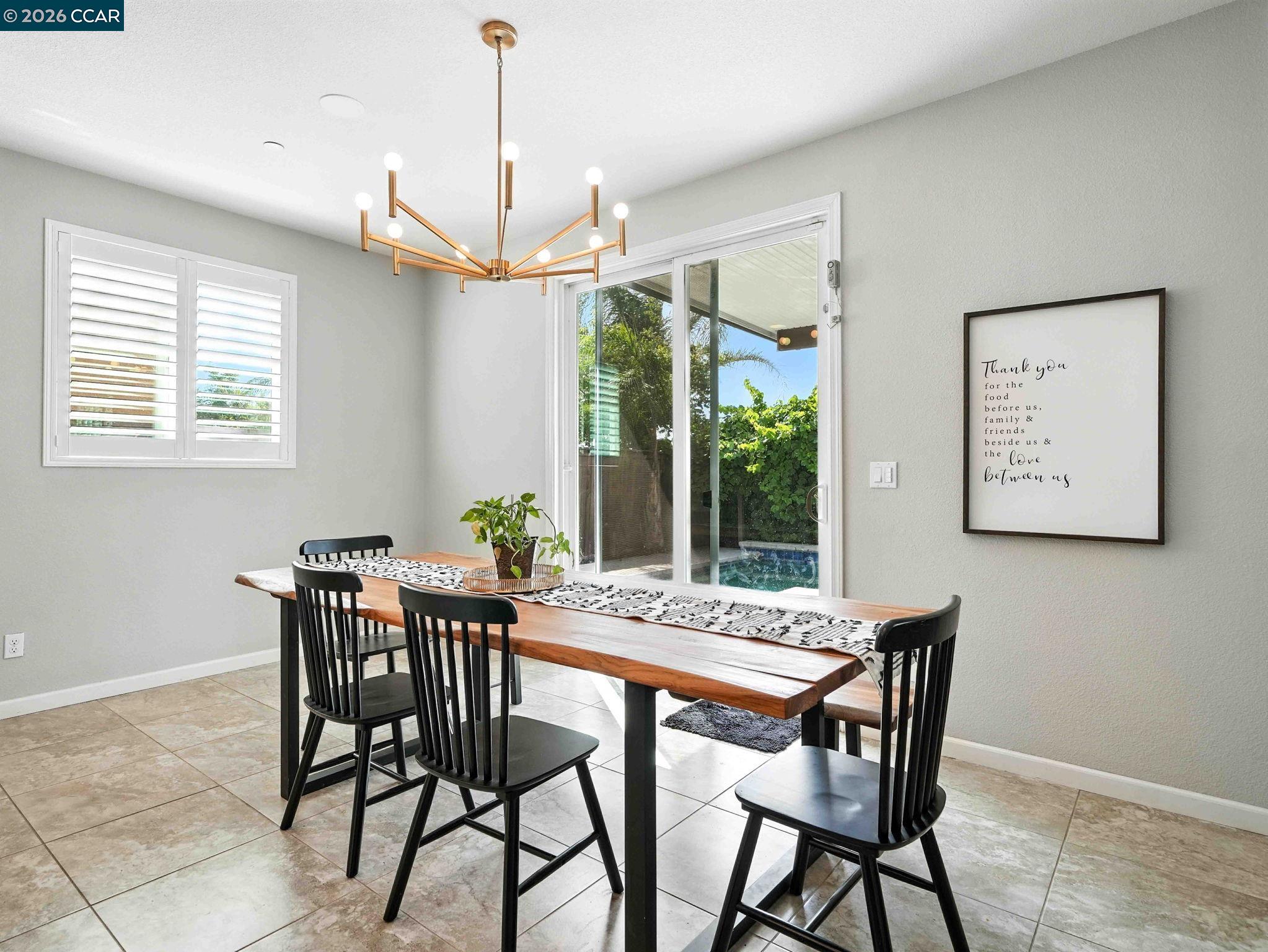 2433 Sanders Lane Fairfield, CA 94533 - Photo 19 of 51 a view of a dining room with furniture window and outside view