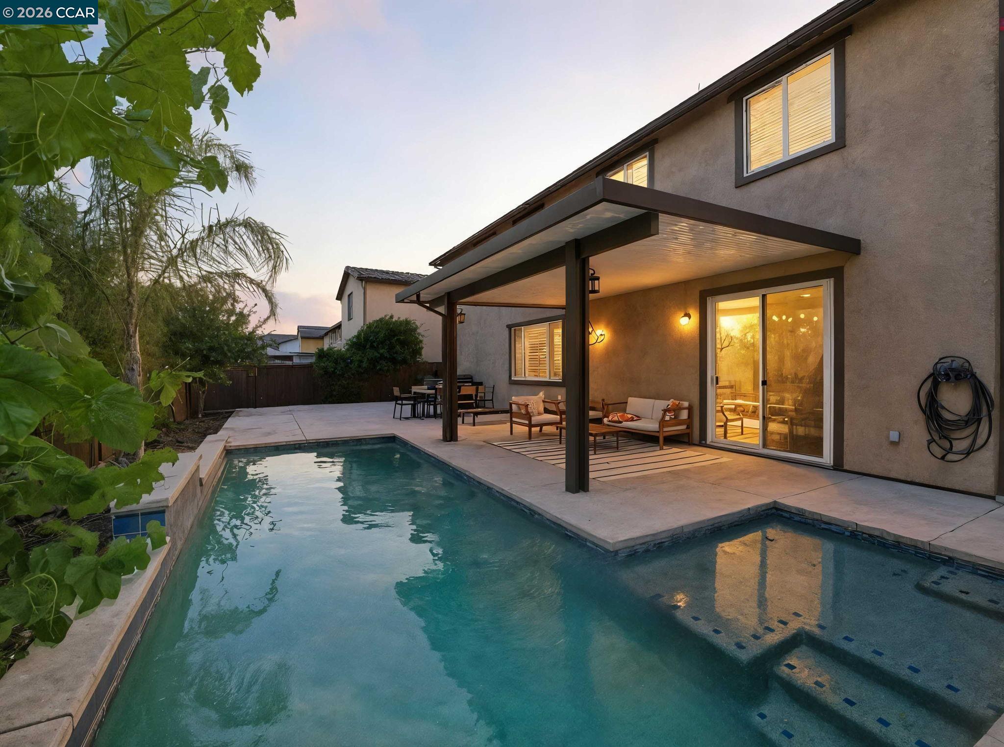 2433 Sanders Lane Fairfield, CA 94533 - Photo 5 of 51 a swimming pool with outdoor seating and yard