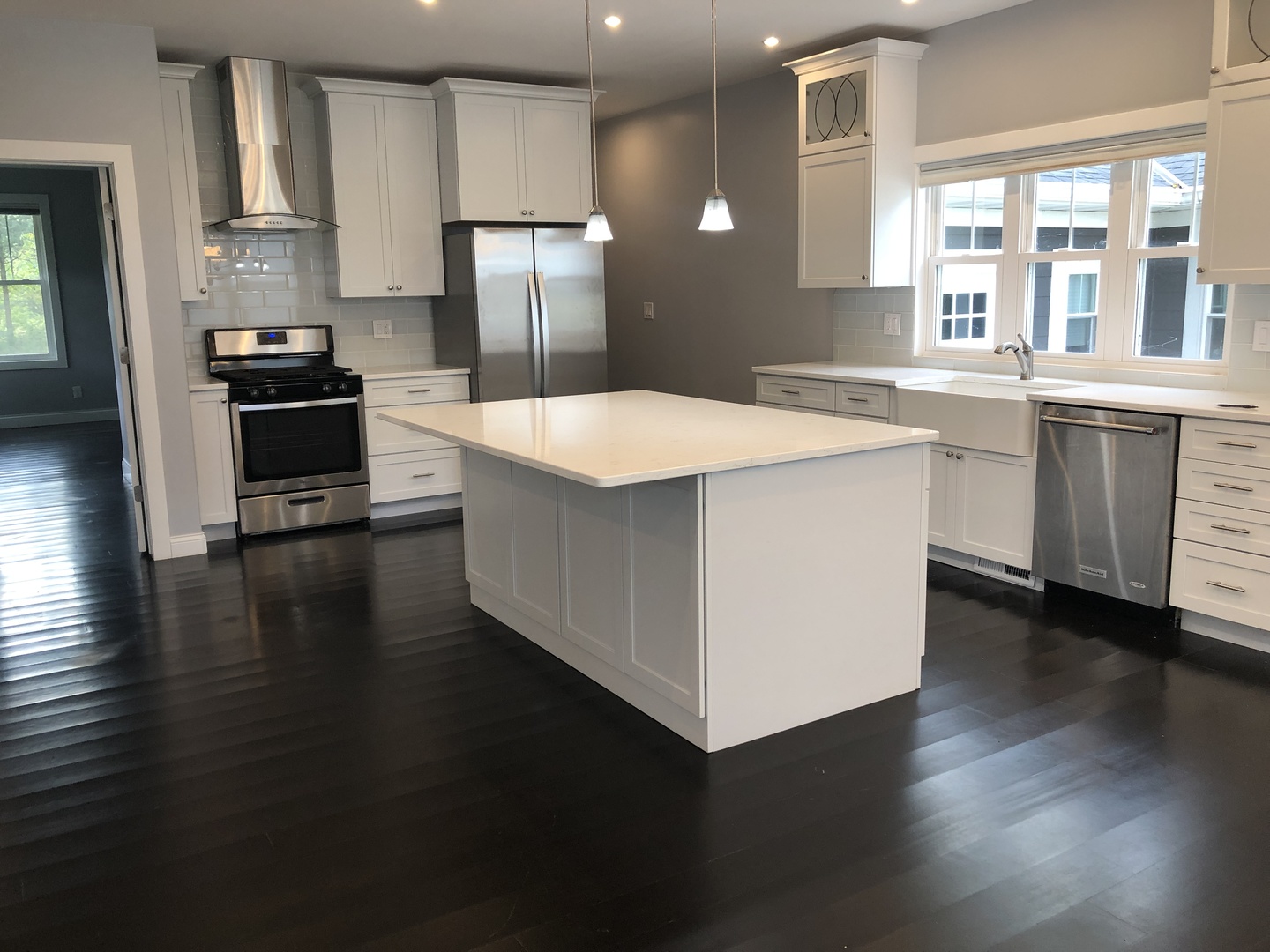 2517 East 275th Road Peru, IL 61354 - Photo 5 of 15 a kitchen with a stove a sink and a refrigerator