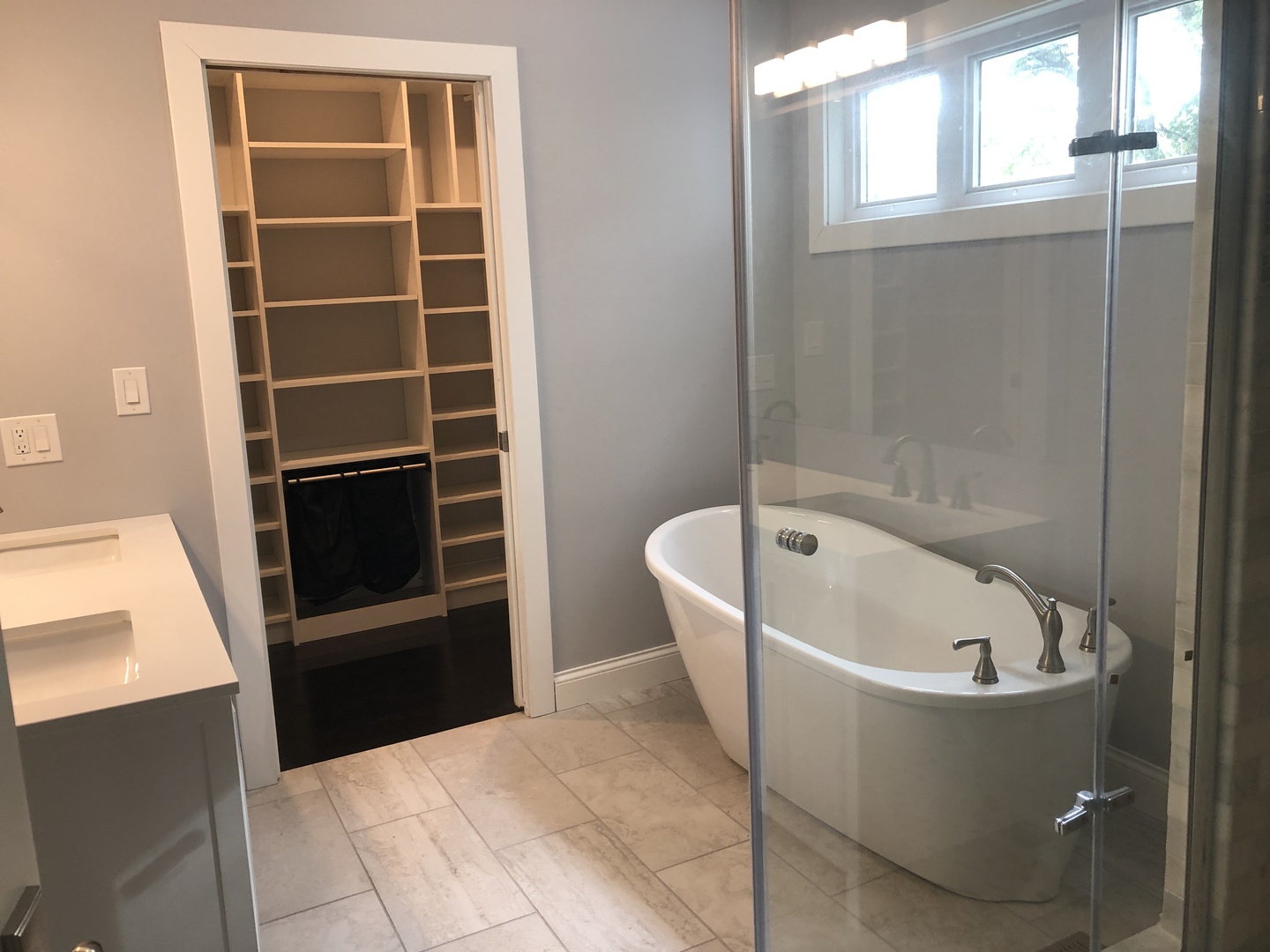 2517 East 275th Road Peru, IL 61354 - Photo 10 of 15 a white bath tub sitting in a bathroom