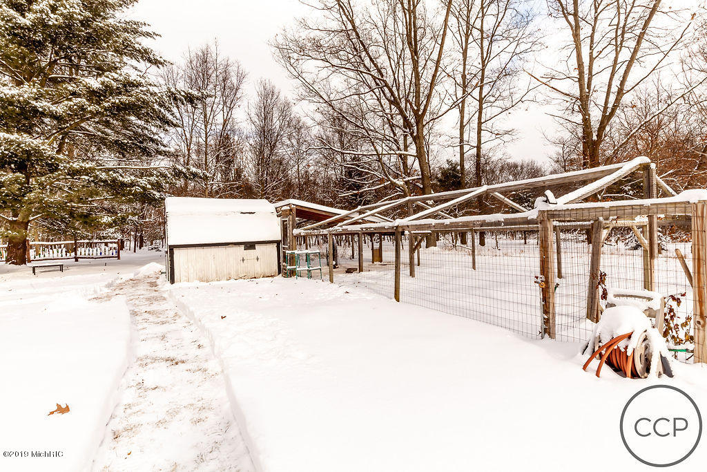 5200 Anderson Road Montague, MI 49437 - Photo 47 of 48 Q3-Exterior Garden Area and Chicken Coop
