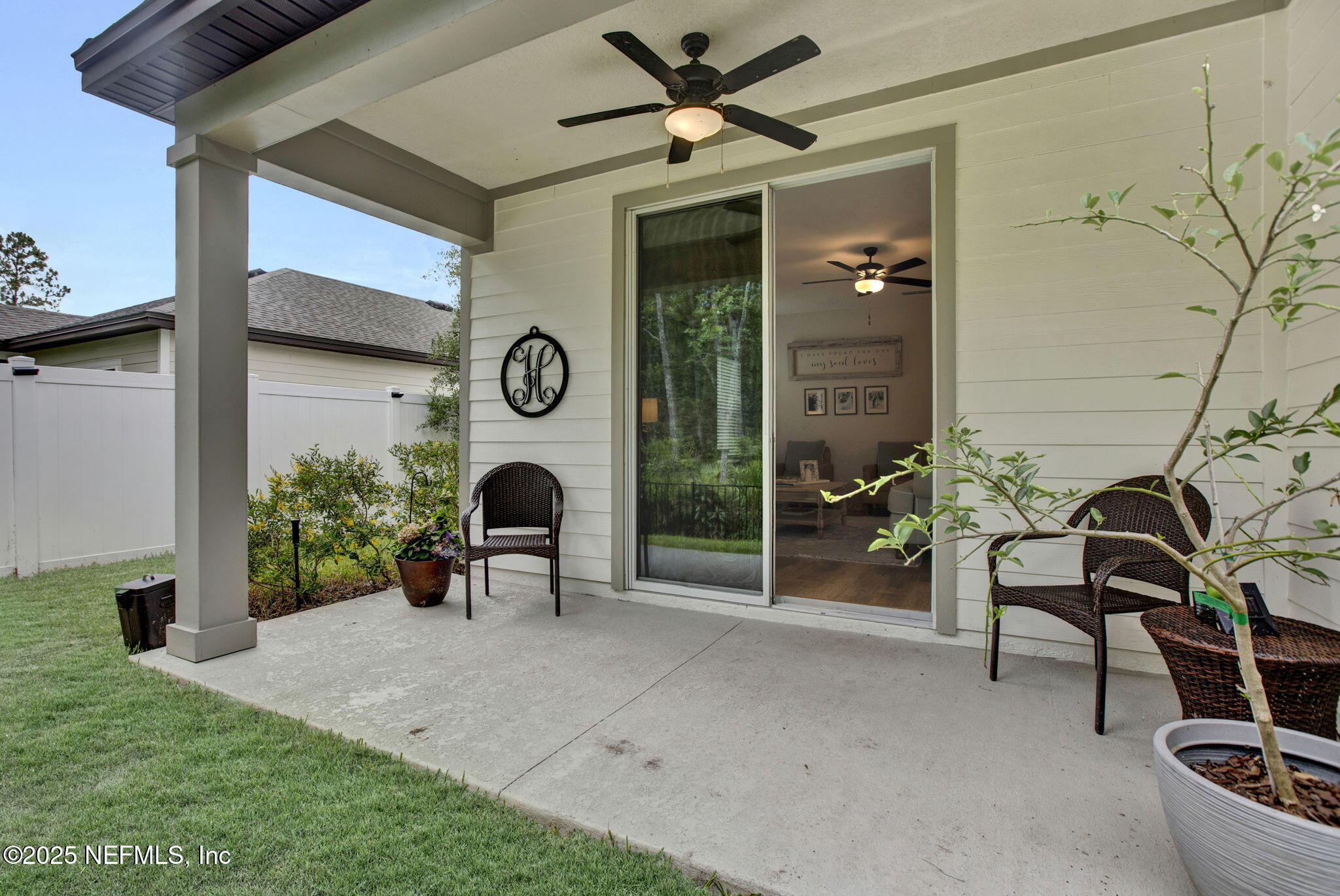 728 Morgans Treasure Road St. Augustine, FL 32084 - Photo 23 of 25 Rear Covered Porch