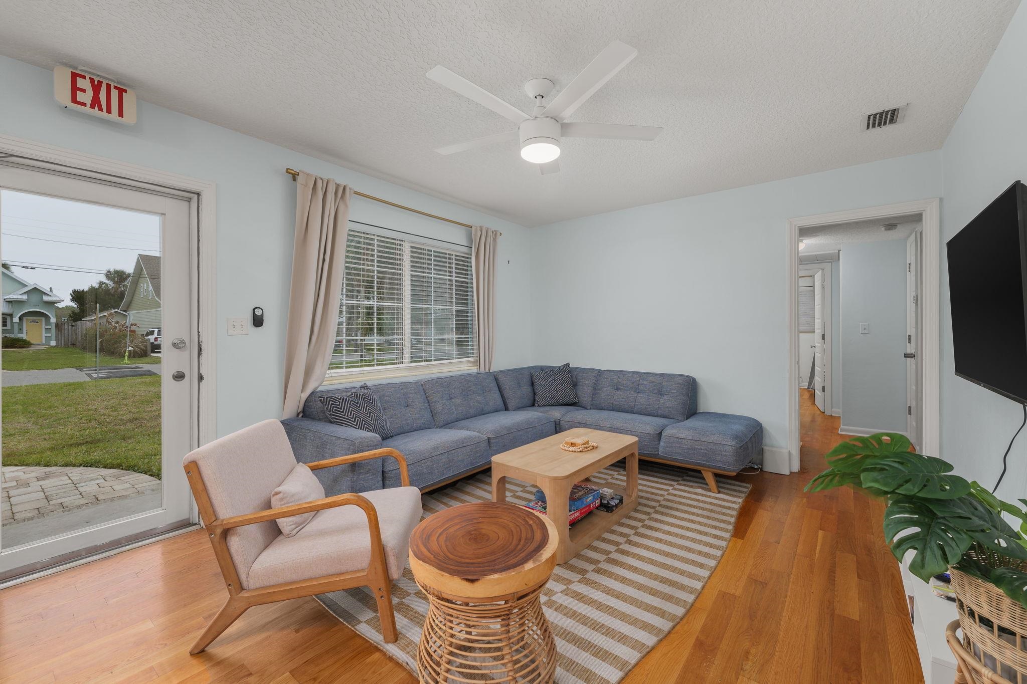 119 Menendez Road St. Augustine, FL 32080 - Photo 5 of 40 a living room with furniture and a large window
