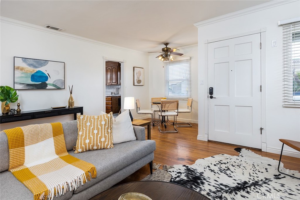 5343 Marshburn Avenue Arcadia, CA 91006 - Photo 6 of 25 a living room with furniture and wooden floor