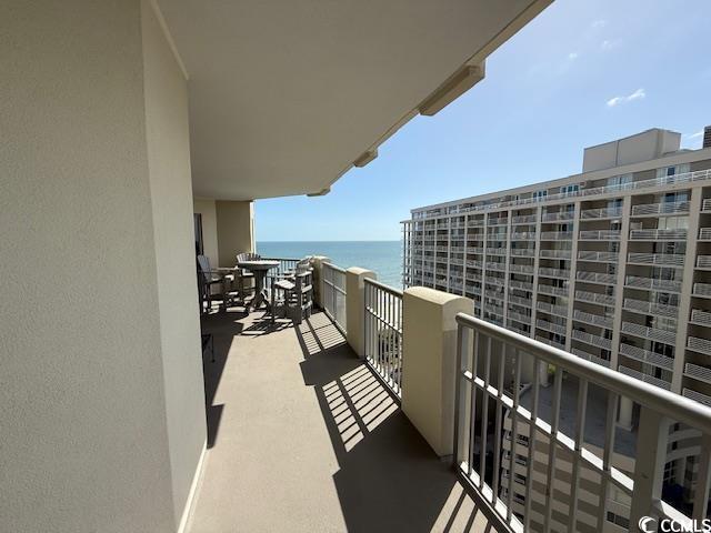 9994 Beach Club Drive, Unit 1204 Myrtle Beach, SC 29572 - Photo 11 of 36 Balcony with a water view