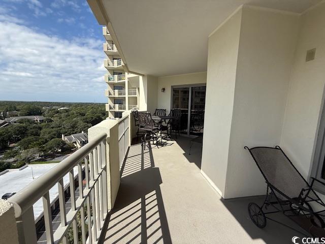 9994 Beach Club Drive, Unit 1204 Myrtle Beach, SC 29572 - Photo 12 of 36 View of balcony