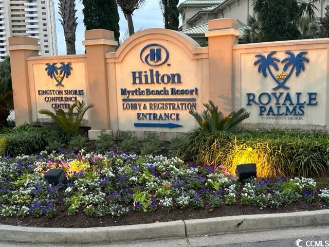 9994 Beach Club Drive, Unit 1204 Myrtle Beach, SC 29572 - Photo 2 of 36 View of community / neighborhood sign
