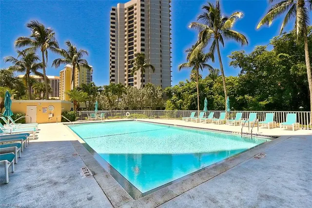 a view of outdoor space yard and swimming pool
