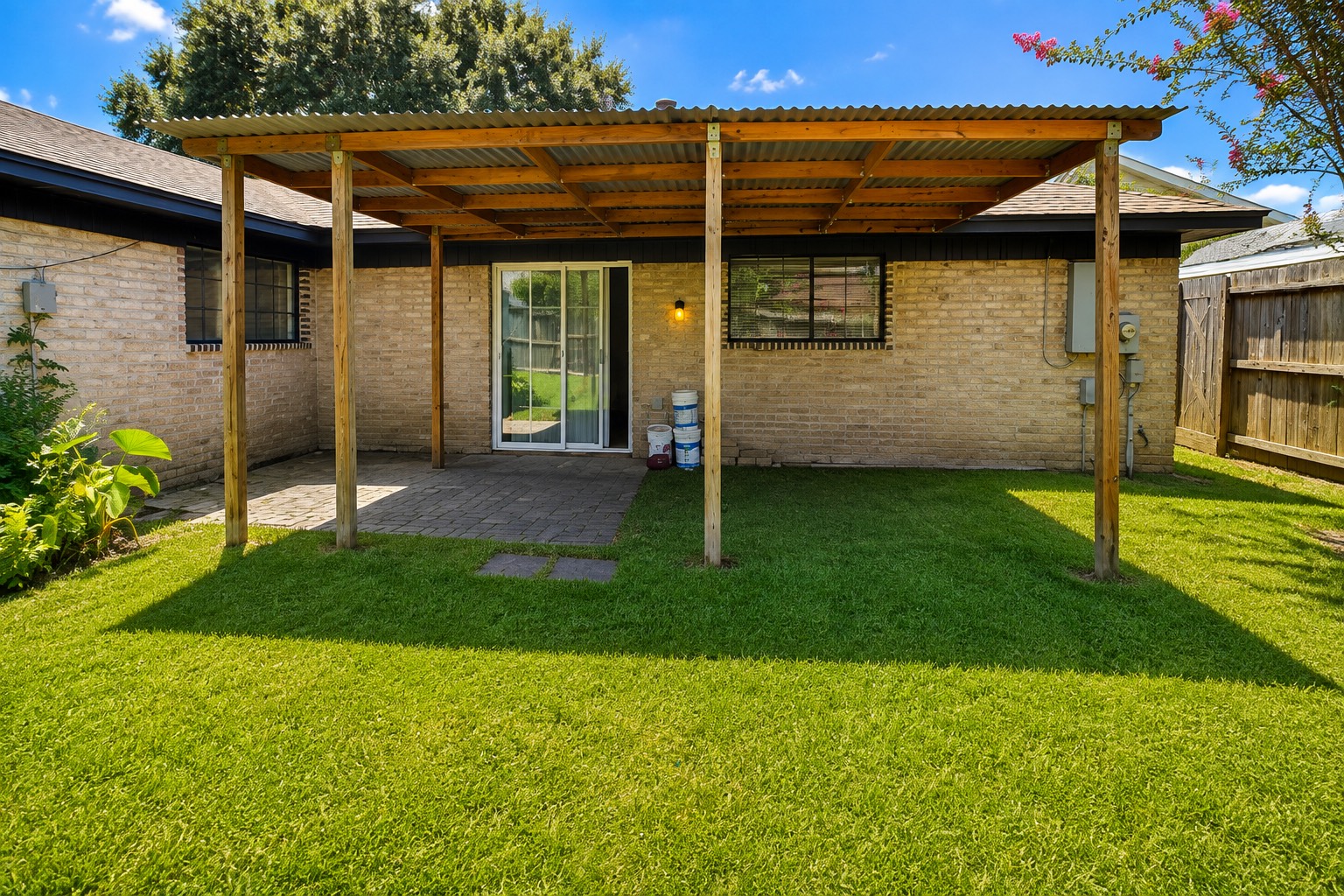 23314 Pennsgrove Road Spring, TX 77373 - Photo 12 of 12 Covered Backyard Patio