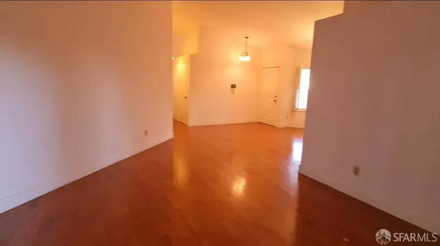 a view of empty room