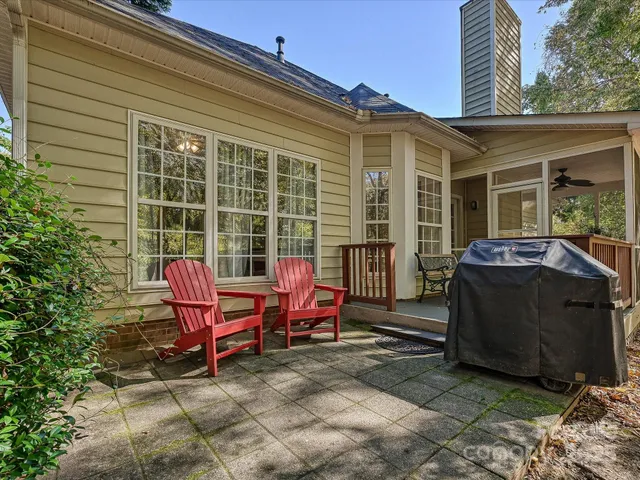 a view of outdoor space with trees