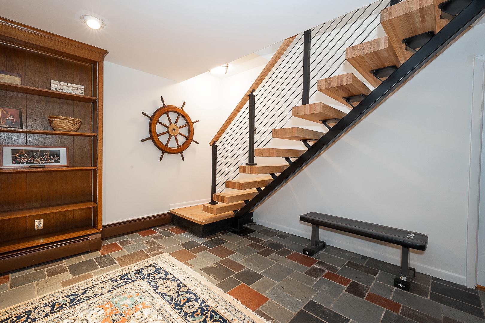 2147 Diamond Rock Road Malvern, PA 19355 - Photo 36 of 69 Stairs ascending to Lower Level