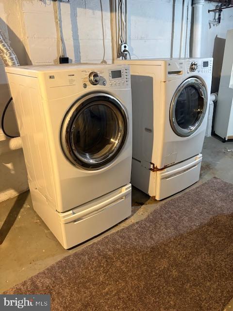 50 Gerard Road Hamilton, NJ 08620 - Photo 19 of 19 a utility room with dryer and washer