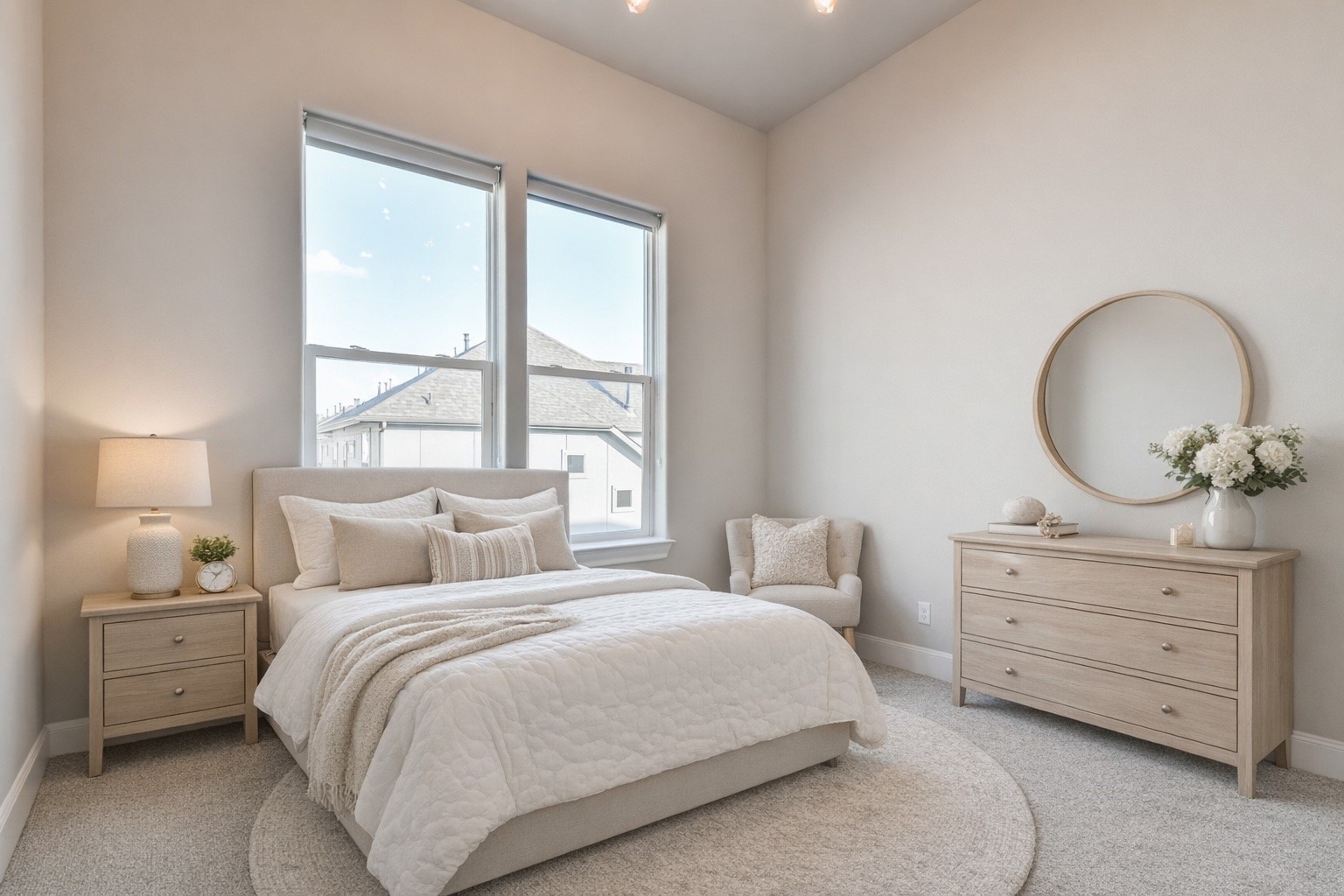 9507 London Bridge Station Houston, TX 77045 - Photo 27 of 32 a bedroom with a bed and a dresser