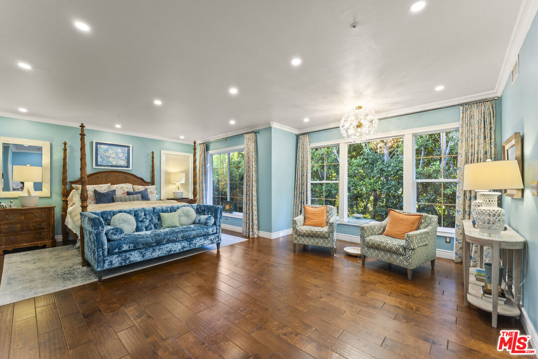 6738 Andover Lane Los Angeles, CA 90045 - Photo 14 of 24 a living room with furniture and a large window