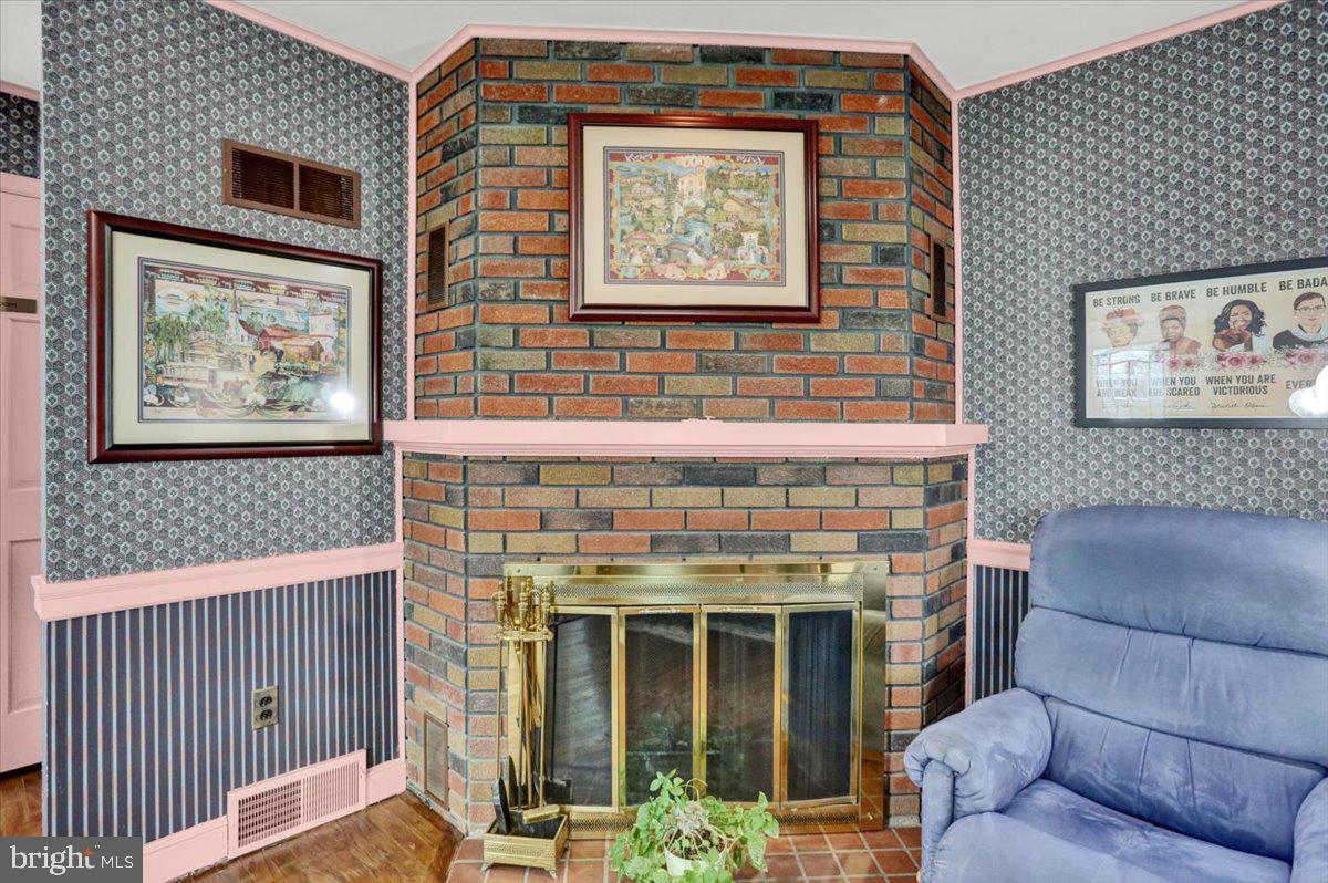 126 4th Street Shillington, PA 19607 - Photo 6 of 35 Fireplace in Living room