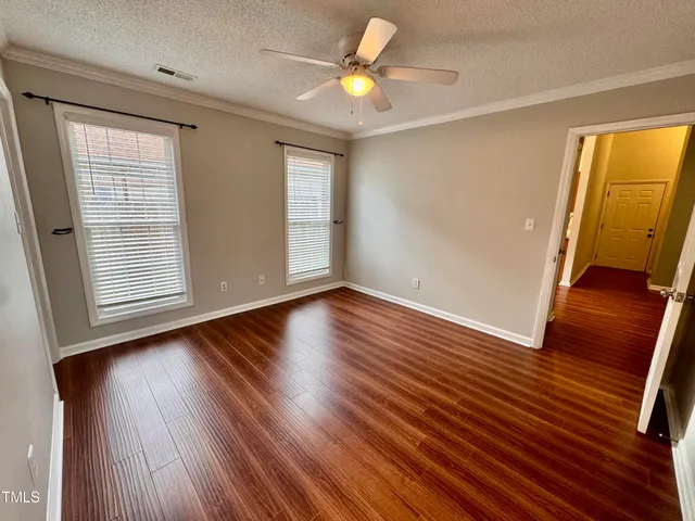 a view of a porch with a yard