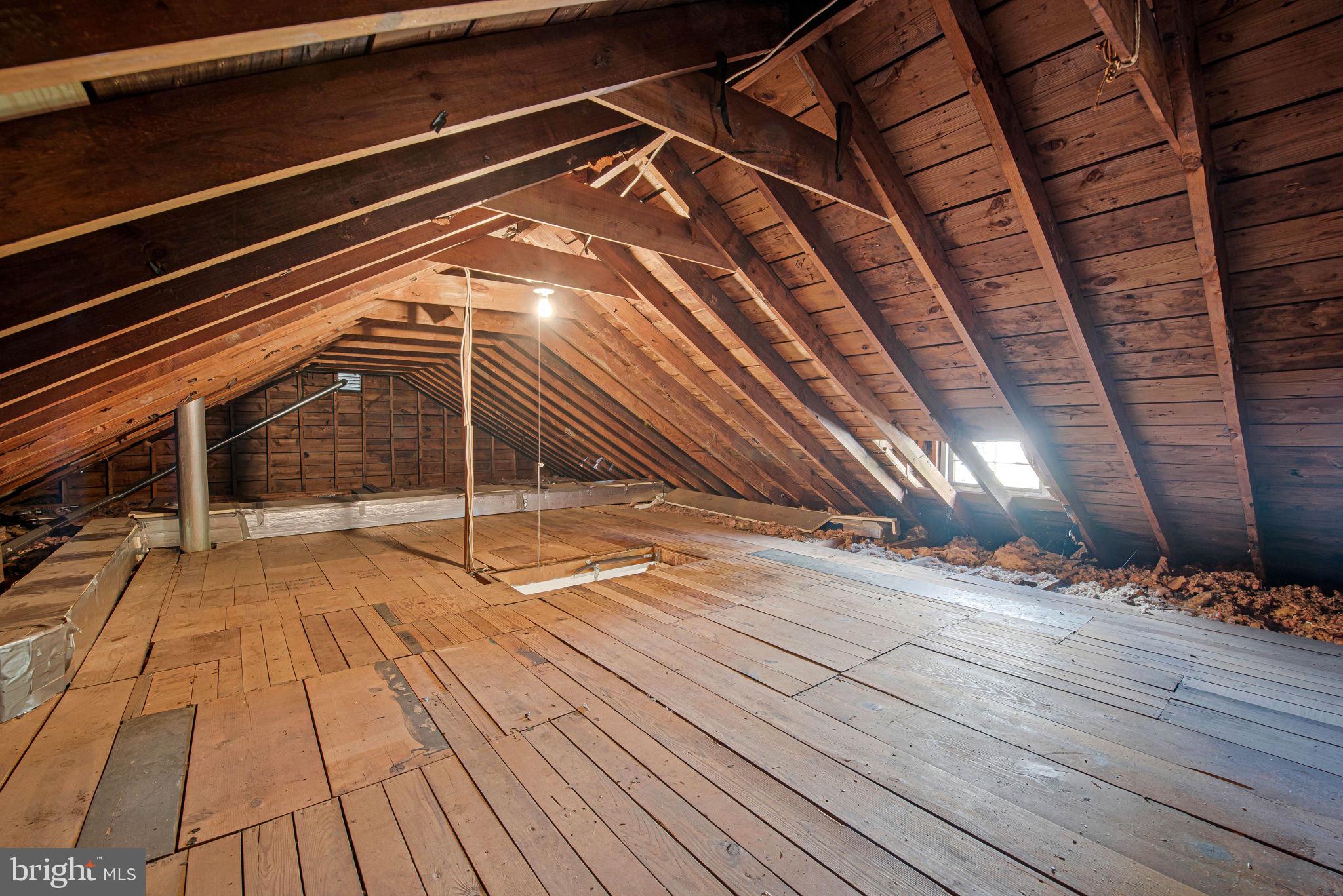 5007 Somerset Road Riverdale, MD 20737 - Photo 22 of 32 Attic for storage or future expansion!