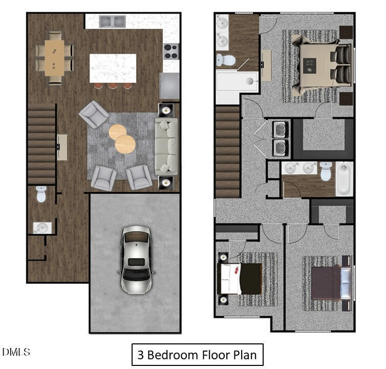 4108 Convergence Street Durham, NC 27704 - Photo 10 of 31 a picture of a bathroom with a sink and mirror