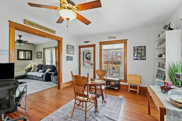a kitchen with stainless steel appliances granite countertop a sink and cabinets