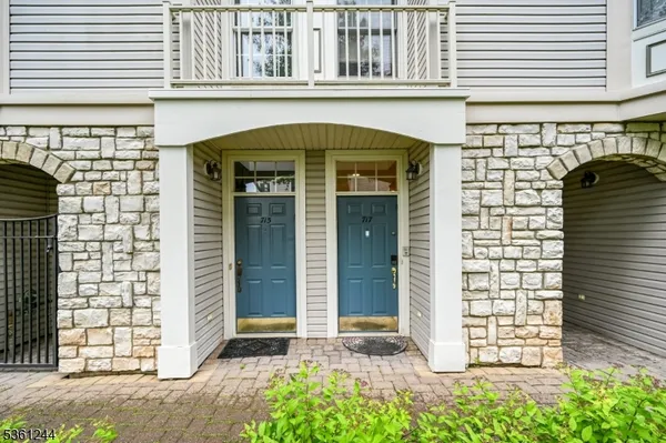 a view of front door of house