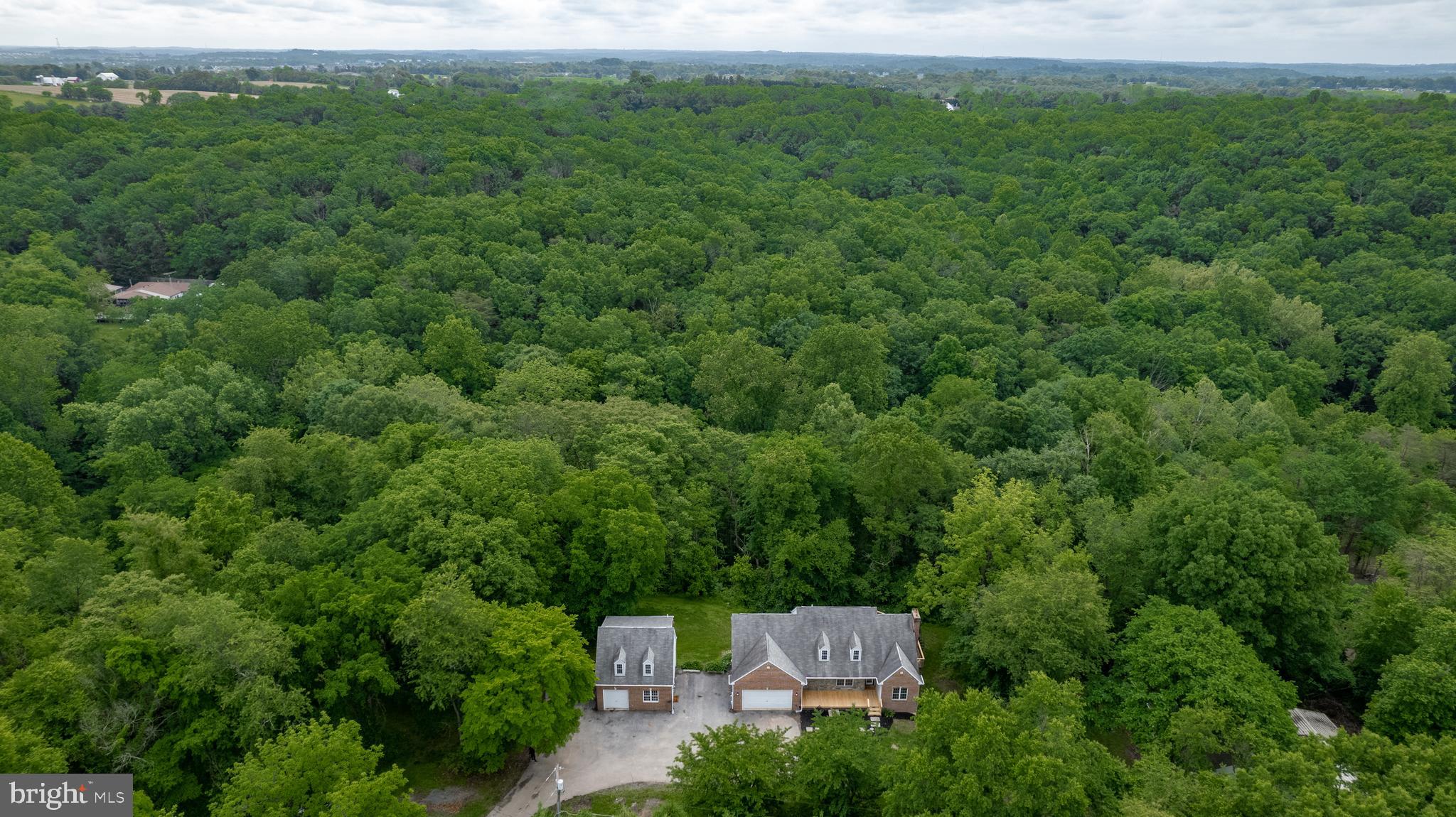 3533 Hopeland Road Frederick, MD 21704 - Photo 9 of 81 Drone View of 8 acres