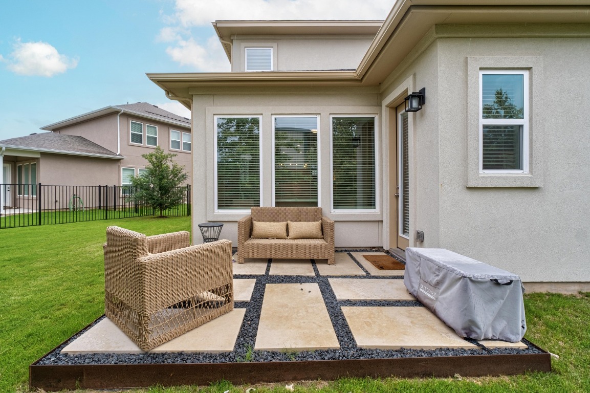 144 Monterey Oak Trail Georgetown, TX 78628 - Photo 24 of 28 a front view of house with yard