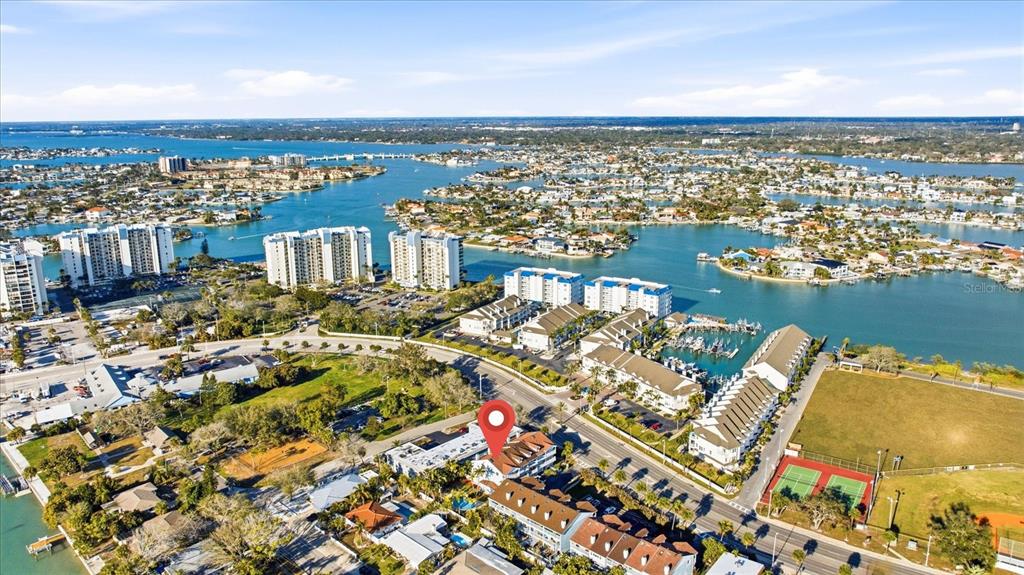 9170 Blind Pass Road St. Pete Beach, FL 33706 - Photo 50 of 58 an aerial view of multiple house