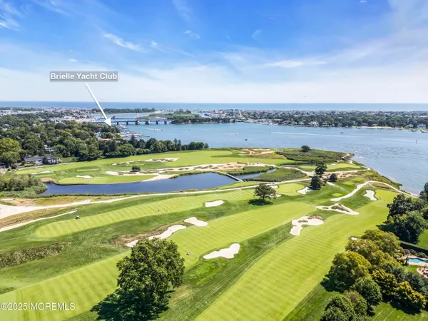a view of a swimming pool and an ocean