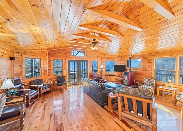 a outdoor living space with patio furniture