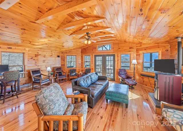 a view of a patio with couches and chairs