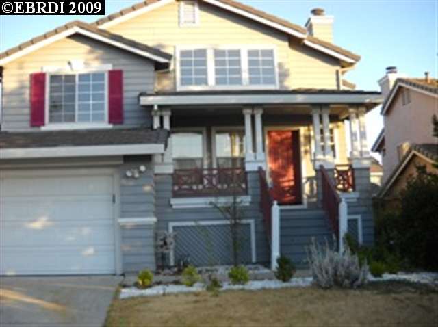 a front view of house